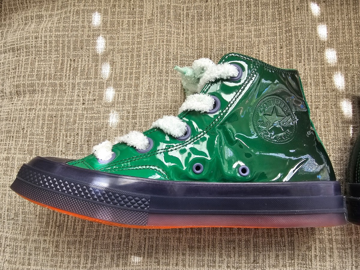 Rare HTF JW Anderson x Converse 162287C Toy Jolly Green Collab 
