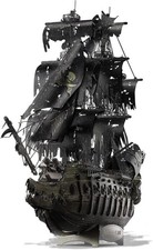Metal 3D Puzzles for Adults, Flying Dutchman Pirate Ship Model Kits Gift