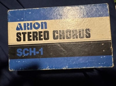 Arion SCH-1 Stereo Chorus Analog Effects Pedal for Electric Guitar