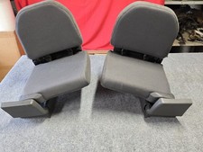 2003 Ford Ranger Extended Cab Rear Jump Seats Pair Gray Cloth 02 2011