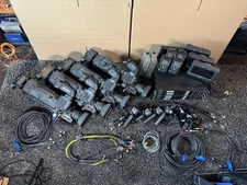 4x Camera Broadcast ENG System Package Panasonic HPX300P Fujinon HTs18x4.2