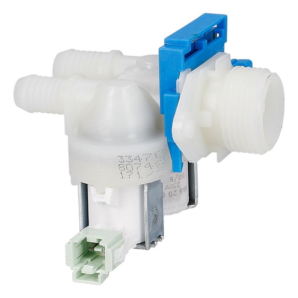 Magnetventil 2-Fach 180° Kompatibel Mit Electrolux 1325186227 Waschmaschine-image