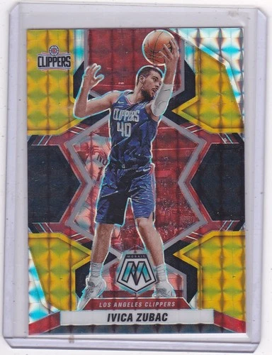 21/22 PANINI MOSAIC BLACK GOLD CHOICE MOSAIC IVICA ZUBAC SER#5/8