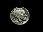 High Grade Bold Date 1918-D Buffalo Nickel Near Full Horn Buffalo Nickel B18
