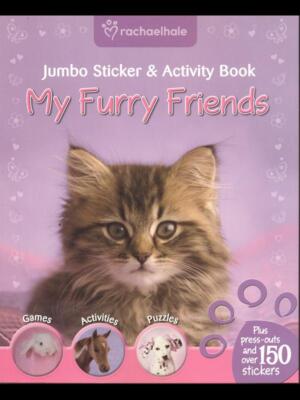 JUMBO STICKER UND AKTIVITÄTSBUCH - MY FURRY FRIENDS JUNGEN AA.VV. IGLU 2010