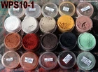 WPS10-1 DAVE'S WEATHERING POWDERS ALL NATURAL EARTH PIGMENT 10 COLOR SET 1