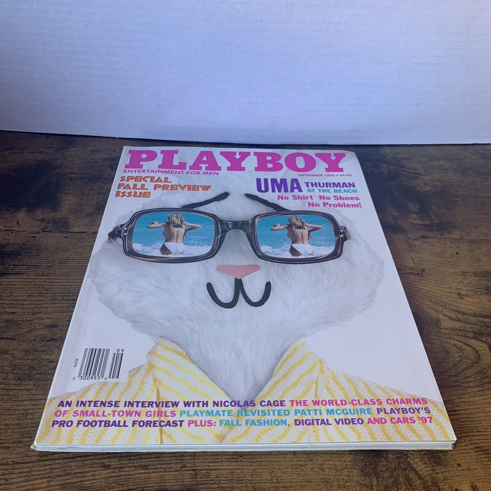 Playboy Magazine September 1996 Uma Thurman Cover & Jennifer Allan Centerfold | eBay