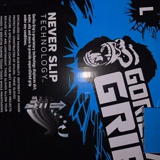 5 Pair Grease Monkey Gorilla Grip Mechanic Maximum Gripping Gloves size Large