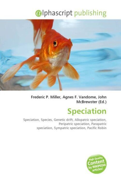Thumbnail - Frederic P. Miller (u. A.) | Speciation | Taschenbuch | Englisch