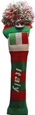 SPECIAL LISTING Majek Italy Driver Golf Club Head Cover Drivers Knit Headcover
