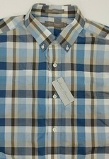 Daniel Cremieux Signature S/S Shirt Large Plaid NWT Men's