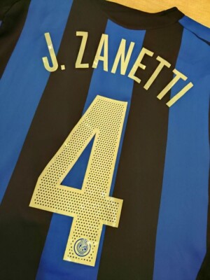 MINT Zanetti 4 L INTER MILAN 2005 2006 Jersey Maglia Shirt Nike | eBay