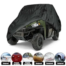 Utility Vehicle Cover Waterproof For Polaris Ranger XP 1000 900 800 ATV UTV NEW