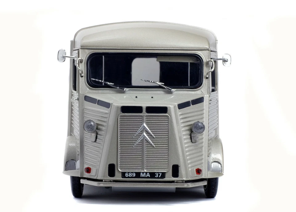 SOLIDO 1:18 DIE CAST FURGONE CITROEN TYPE HY 1969 GRIGIO METALLO   ART  S1850020 - Immagine 2 di 3
