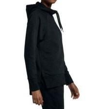 Women's NIKE Sportswear Hoodie Cape Full Zip Training Jacket size M Medium Black