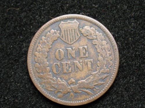 ALTER MÜNZVERKAUF !! Sehr schön 1881 Indian Head Cent Penny mit Teilfreiheit #57us - Bild 2 von 2