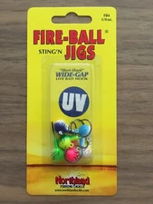 Northland Fishing Tackle - Fire-Ball® Jig  - 1/4 oz. - Assorted Colors
