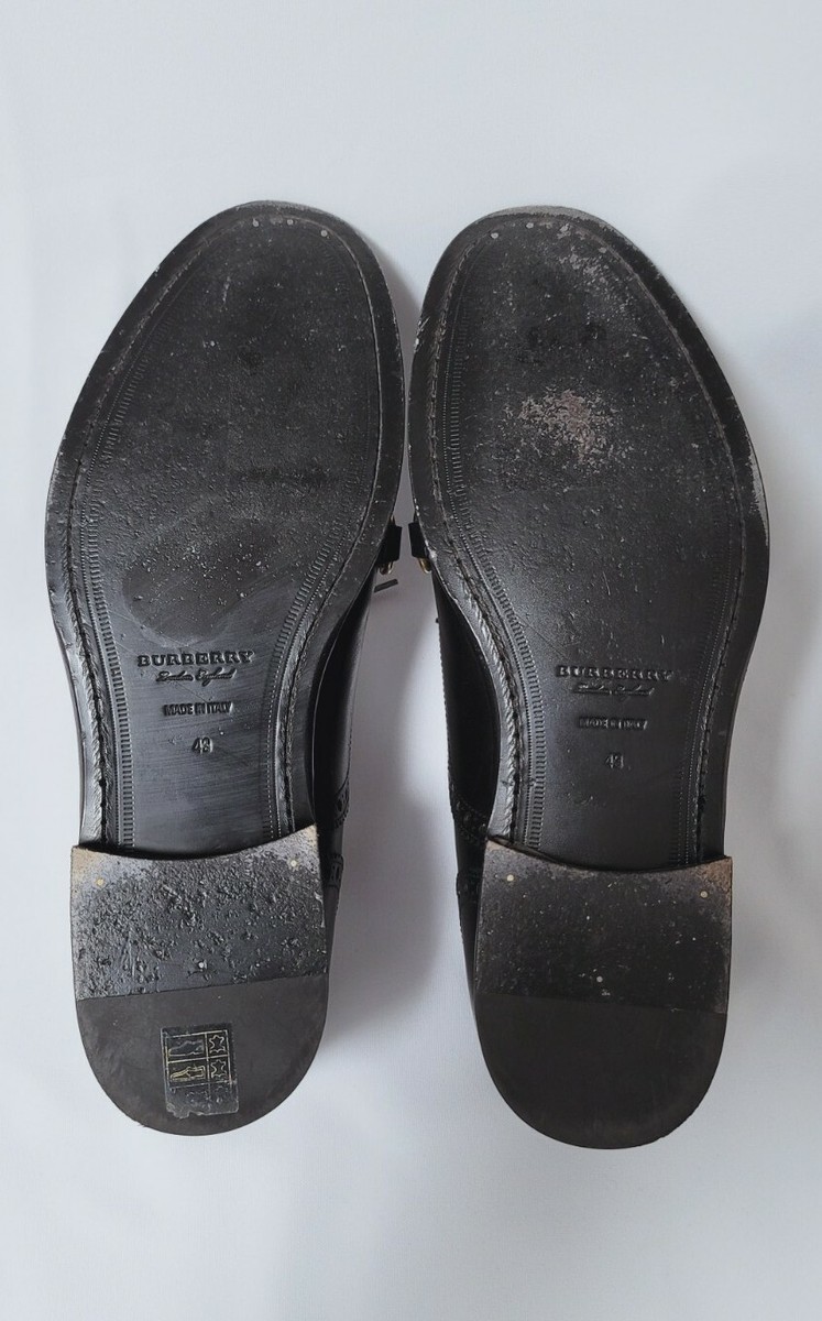 Men’s Burberry Lewis chain strap Oxfords BURBERRY Men main image 4
