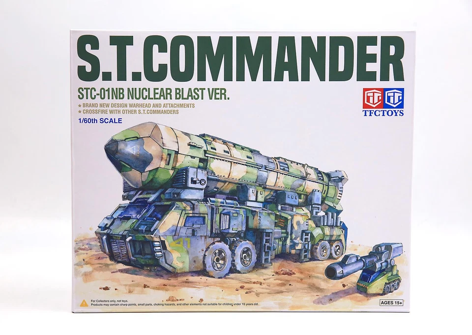 New Transformation toys TFC toys STC-01NB S.T.Commander Nuclear Blast Ver.MISB - Image 2 of 3