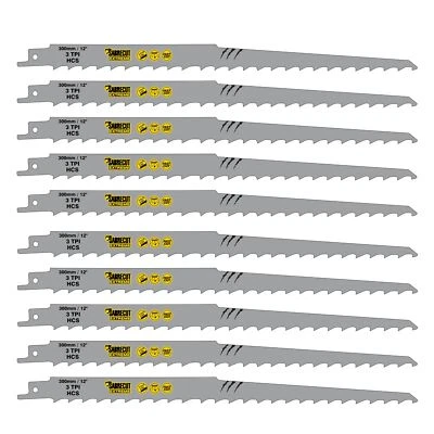 10x SabreCut S1617K Reciprocating Sabre Saw Blades Very Fast Cut Wood Green Wood
