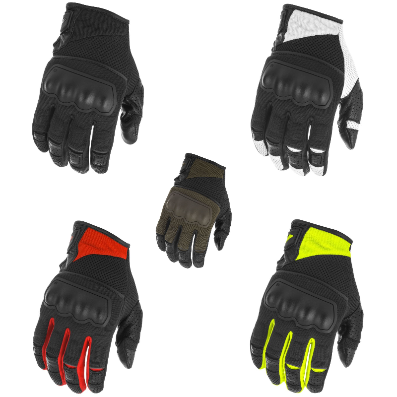 2024 Fly Racing Coolpro Force Street Motorcycle Gloves Pick Size