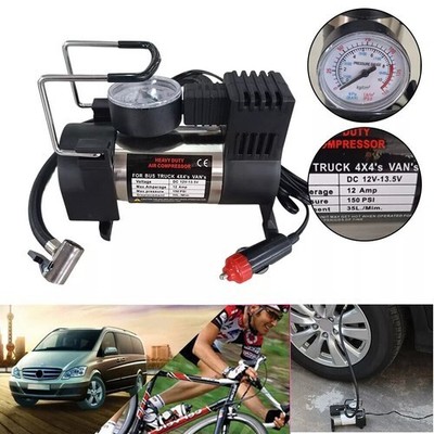Air Compressor Car Tire Inflator Electric Pump 12V Portable   #A6-39