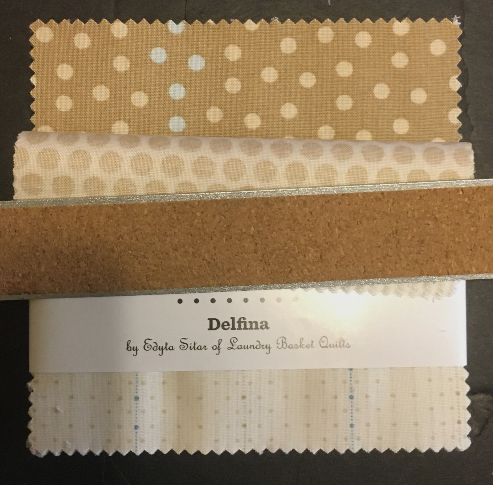 Andover Charm Pack "Delfina" Laundry Basket 42 pcs (see pics