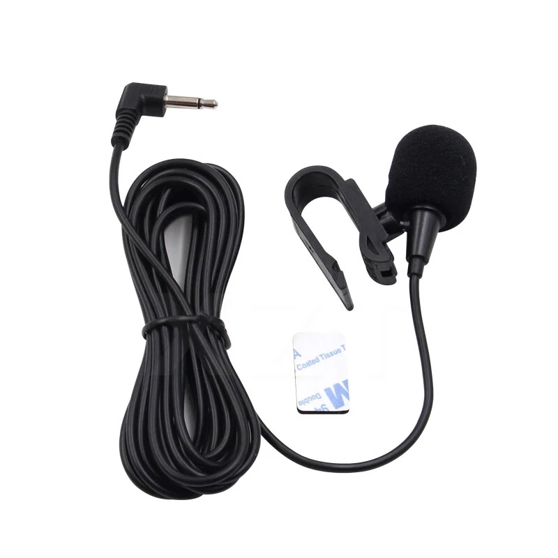 Pionee Microphone pour autoradio, 2,5 mm Remplacement du micro extenal de  voiture pour Pioneer Fz52