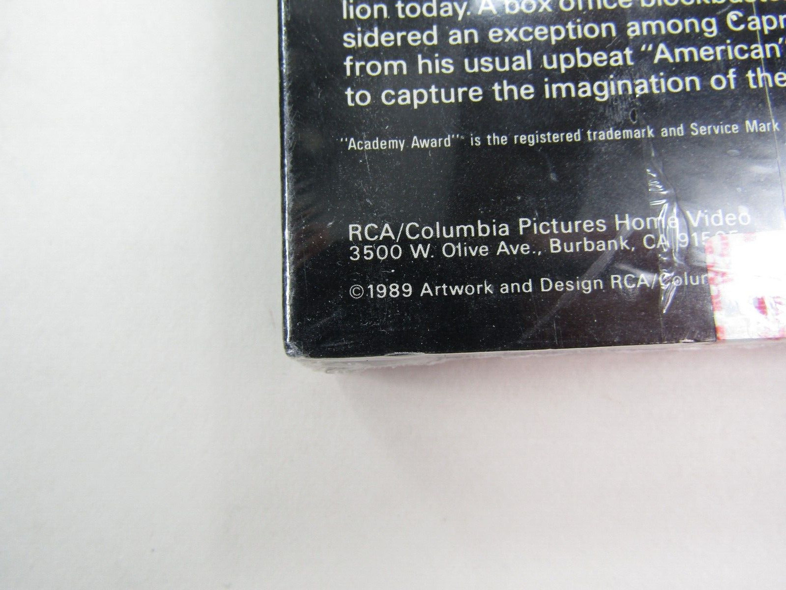 VTG Frank Capras Lost Horizon VHS Hi-Fi Columbia Classics Sealed Watermark New thumbnail 7