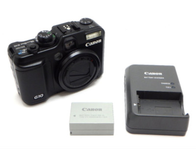Near MINT] Canon PowerShot G10 14.7MP Compact Digital Camera Black