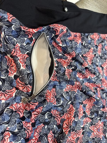 NWT Daily Sports Women’s Malia Skort Activewear Golf Tennis Navy Red Floral - XL - Picture 4 of 16
