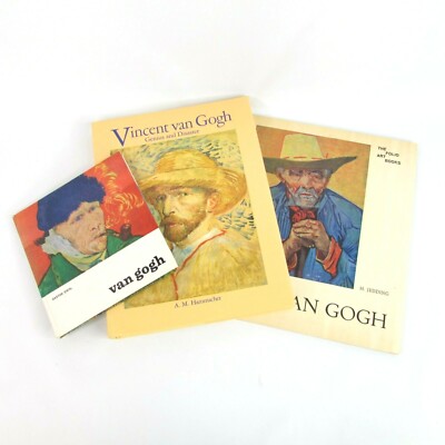 3 Vincent Van Gogh Books Stories Paintings Descriptions Impressionist Art Study
