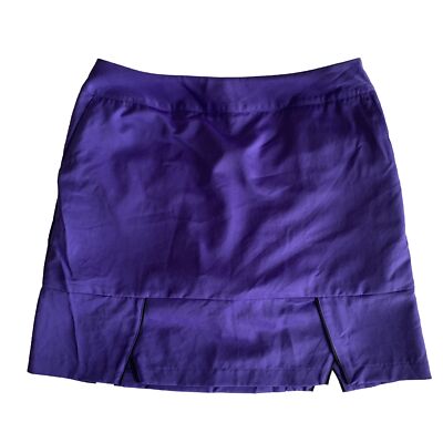 Adidas ClimaCool Purple Black Size Skort Tennis Exercise READ