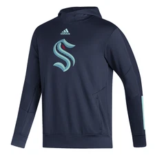 adidas 21 Po Pullover Hoodie Mens Blue Casual Outerwear GS4984-A