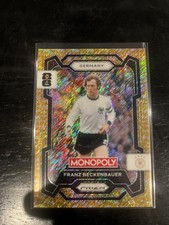 2026 Panini Prizm Monopoly World Cup Franz Beckenbauer Gold Millionaire /500