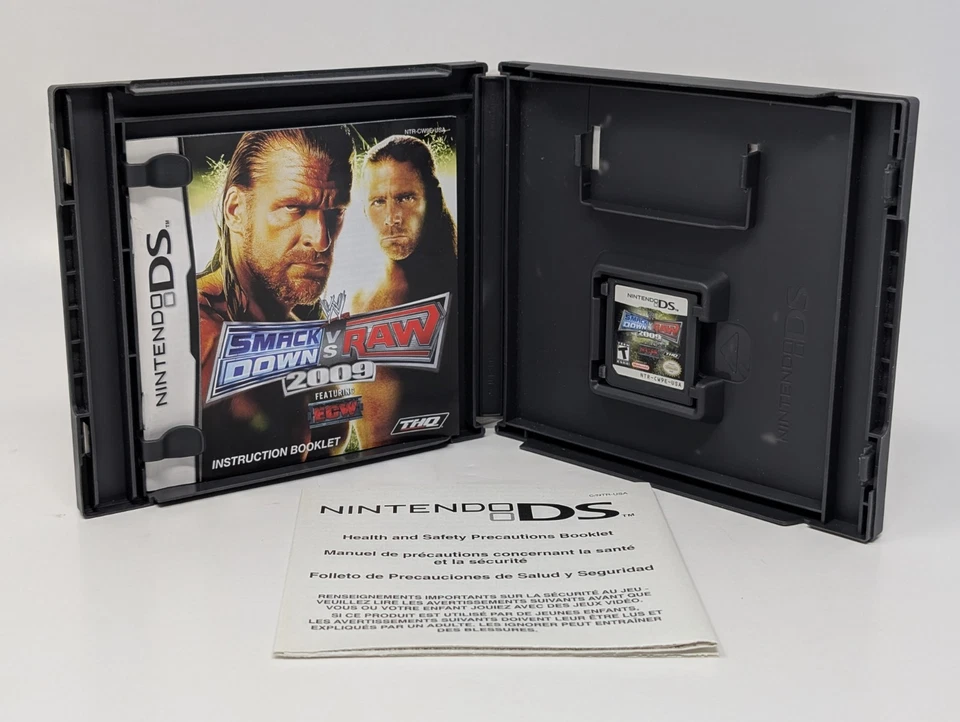WWE Smackdown VS Raw 2009 (Nintendo DS) - CIB Complete - Image 3 of 4