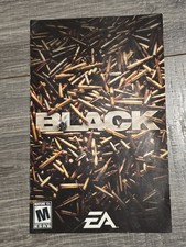Playstation 2 PS2 Instruction Manual only - Black
