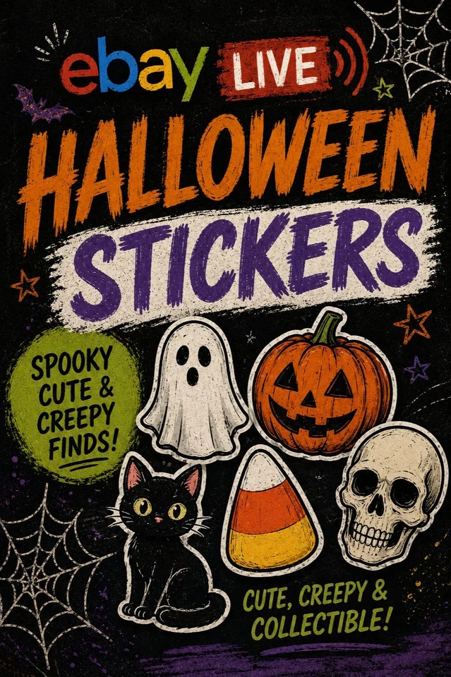 HALLOWEEN STICKERS!