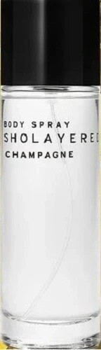ボディクリーム SHOLAYER BODY SPRAY CHAMPAGNE 100mL SHOLAYERED Body Spray Perfume 100mL Champagne Fragrance Made in