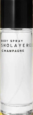 SHOLAYERED Body Spray Perfume 100mL Champagne Fragrance Made in