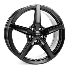 1x RONAL RONAL R69 jetblack-matt 7.5Jx17 5x112 ET30