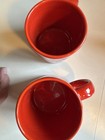 Vintage Waechtersbach American Flag Heart Red Mug Made In Spain ~ Set of 2❤️ — photo 3