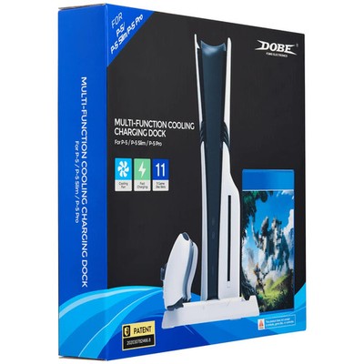 Multifunctional Cooling Charging Stand for PlayStation 5 / Slim / Pro   DOBE