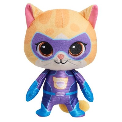 Disney Junior SuperKitties 7-inch Small Plush Stuffed Animal, Small, Purple 