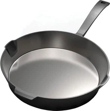 Barebones Living Cast Iron Skillet 8in Comfort-Grip Handle - CKW-301