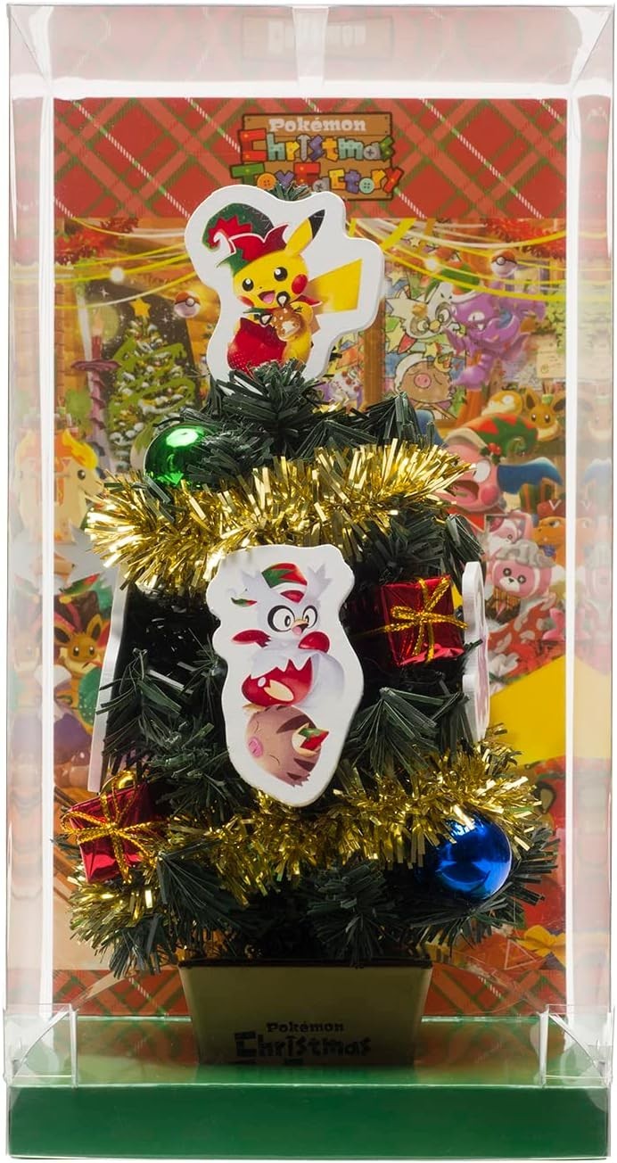 Pokemon Center Original Christmas Toy Factory Mini Tree 2021 From Japan New