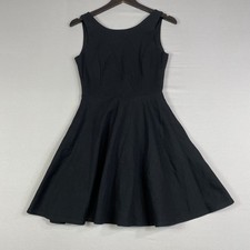 LULU’s Skater Black Dress Size MEDIUM Beautiful Fun Summer Going Out Girl