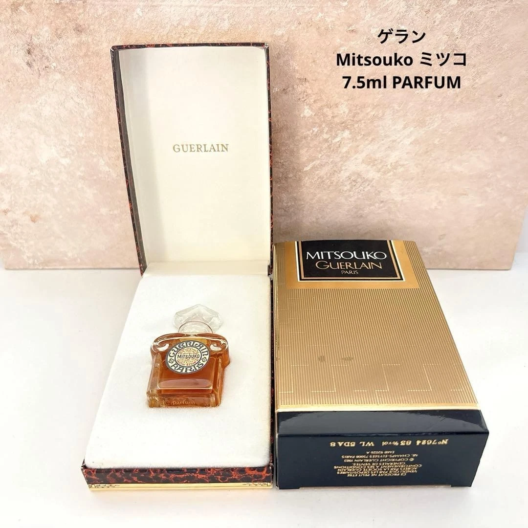 GUERLAIN Mitsouko ボックス付き　ヴィンテージ　ゲラン　ミツコ GUERLAIN Mitsouko ボックス付き ヴィンテージ ゲラン ミツコ 1960's