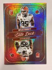2025 Panini Donruss Elite Myles Garrett No. 11 Elite Deck /799