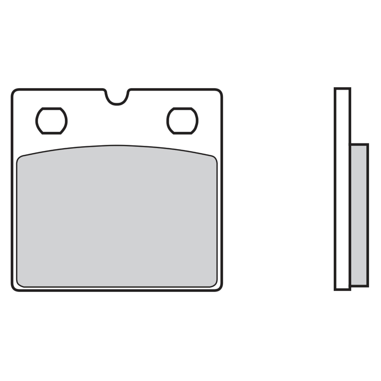 Brembo 07BB21SA BRAKE PADS SINTER
